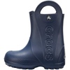 Crocs Kids’ Handle It Rain Boots | Waterproof Slip On Shoes | Kids’ Rain Boots(Navy)