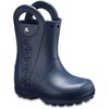 Crocs Kids’ Handle It Rain Boots | Waterproof Slip On Shoes | Kids’ Rain Boots(Navy)