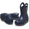 Crocs Kids’ Handle It Rain Boots | Waterproof Slip On Shoes | Kids’ Rain Boots(Navy Blue)