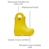 Crocs Kids’ Handle It Rain Boots | Waterproof Slip On Shoes | Kids’ Rain Boots(Yellow/Yellow)