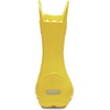 Crocs Kids’ Handle It Rain Boots | Waterproof Slip On Shoes | Kids’ Rain Boots(Yellow/Yellow)