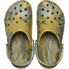 Crocs Unisex Adult Classic Marbled Tie-dye Clogs | Casual Shoes(Aloe/Multi)