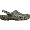 Crocs Unisex Adult Classic Marbled Tie-dye Clogs | Casual Shoes(Army Green/Multi Confetti)