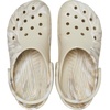 Crocs Unisex Adult Classic Marbled Tie-dye Clogs | Casual Shoes(Bone/Multi)