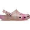 Crocs Unisex Adult Classic Marbled Tie-dye Clogs | Casual Shoes(Cork/Multicolor Dip)