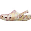 Crocs Unisex Adult Classic Marbled Tie-dye Clogs | Casual Shoes(Daylily/Multi)