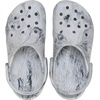 Crocs Unisex Adult Classic Marbled Tie-dye Clogs | Casual Shoes(Grey Swirl)