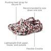 Crocs Unisex Adult Classic Marbled Tie-dye Clogs | Casual Shoes(Red/Multi Confetti)