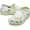 Crocs Unisex Adult Classic Marbled Tie-dye Clogs | Casual Shoes(White/Microchip)