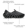 Crocs Unisex Adult Echo RO Clogs(Black/Ripstop)
