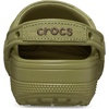 Crocs Unisex-Adult Classic Crafted Canvas & Suede Clogs(Aloe)