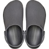 Crocs Unisex-Adult Classic Crafted Canvas & Suede Clogs(Black Sand)
