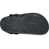 Crocs Unisex-Adult Classic Crafted Canvas & Suede Clogs(Black Suede)