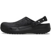 Crocs Unisex-Adult Classic Crafted Canvas & Suede Clogs(Black Velvet)