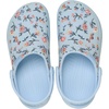 Crocs Unisex-Adult Classic Crafted Canvas & Suede Clogs(Blue Frost)