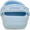 Crocs Unisex-Adult Classic Crafted Canvas & Suede Clogs(Blue Frost)