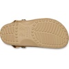 Crocs Unisex-Adult Classic Crafted Canvas & Suede Clogs(Cashew Suede)