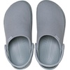 Crocs Unisex-Adult Classic Crafted Canvas & Suede Clogs(Concrete)