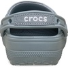 Crocs Unisex-Adult Classic Crafted Canvas & Suede Clogs(Concrete)