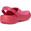 Crocs Unisex-Adult Classic Crafted Canvas & Suede Clogs(Digital Raspberry Velvet)