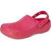 Crocs Unisex-Adult Classic Crafted Canvas & Suede Clogs(Digital Raspberry Velvet)