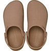 Crocs Unisex-Adult Classic Crafted Canvas & Suede Clogs(Milk Chocolate)