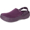 Crocs Unisex-Adult Classic Crafted Canvas & Suede Clogs(Plush Plum Velvet)