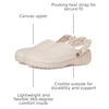 Crocs Unisex-Adult Classic Crafted Canvas & Suede Clogs(Quartz Suede)