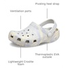 Crocs Unisex-Child Classic Watercolor Marbled Clog(Atmosphere/Multi)