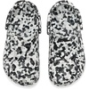 Crocs Unisex-Child Classic Watercolor Marbled Clog(Black/White Confetti)