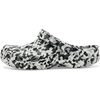 Crocs Unisex-Child Classic Watercolor Marbled Clog(Black/White Confetti)