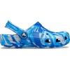 Crocs Unisex-Child Classic Watercolor Marbled Clog(Blue Bolt/Multi)