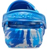 Crocs Unisex-Child Classic Watercolor Marbled Clog(Blue Bolt/Multi)