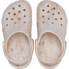Crocs Unisex-Child Classic Watercolor Marbled Clog(Bone Swirl)