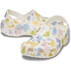 Crocs Unisex-Child Classic Watercolor Marbled Clog(Chalk)