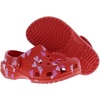 Crocs Unisex-Child Classic Watercolor Marbled Clog(Cherry Red)