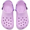 Crocs Unisex-Child Classic Watercolor Marbled Clog(Glow Purple/Multi Confetti)
