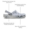 Crocs Unisex-Child Classic Watercolor Marbled Clog(Grey)