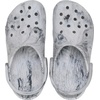 Crocs Unisex-Child Classic Watercolor Marbled Clog(Grey)