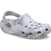 Crocs Unisex-Child Classic Watercolor Marbled Clog(Grey)