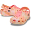 Crocs Unisex-Child Classic Watercolor Marbled Clog(Guava/Multi)