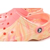 Crocs Unisex-Child Classic Watercolor Marbled Clog(Guava/Multi)
