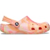 Crocs Unisex-Child Classic Watercolor Marbled Clog(Guava/Multi)