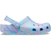Crocs Unisex-Child Classic Watercolor Marbled Clog(Moon Jelly/Multi)