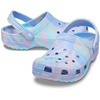 Crocs Unisex-Child Classic Watercolor Marbled Clog(Moon Jelly/Multi)