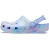 Crocs Unisex-Child Classic Watercolor Marbled Clog(Moon Jelly/Multi)