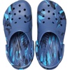 Crocs Unisex-Child Classic Watercolor Marbled Clog(Navy/Multi)