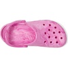 Crocs Unisex-Child Classic Watercolor Marbled Clog(Pink Swirl)