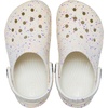 Crocs Unisex-Child Classic Watercolor Marbled Clog(Summit White/Multi Glow)
