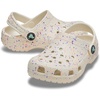 Crocs Unisex-Child Classic Watercolor Marbled Clog(Summit White/Multi Glow)